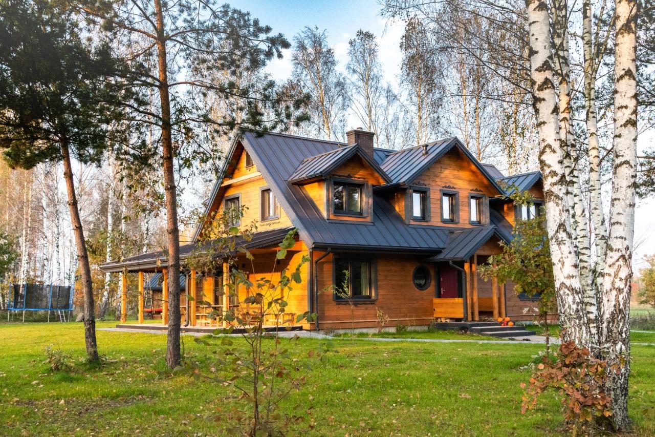 Zubrowe Siolo - Dom Nad Lakami Apartamento Białowieża Exterior foto